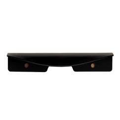 Richelieu Hardware 80996900 Contemporary Metal Recessed Pull - 8099 in Matte Black